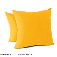 Poszewka na poduszkę Jasiek 50x50cm - żółta